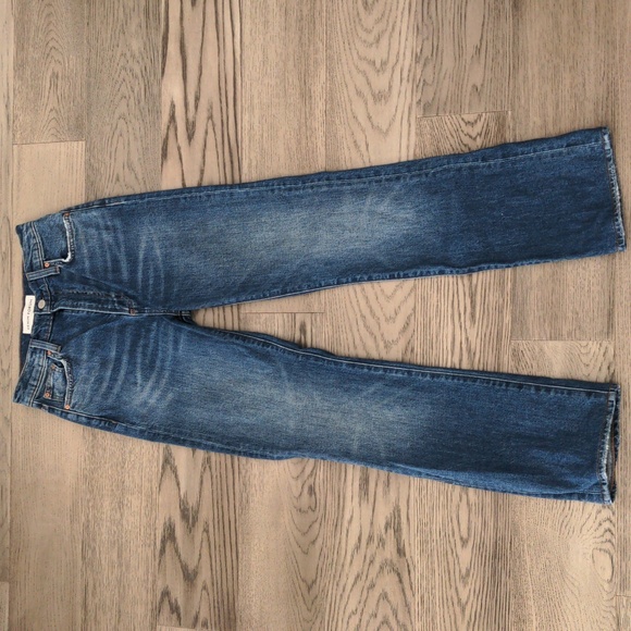 Denim Forum The Vintage Jane High Rise Boot jeans, blue, size 25 - Picture 1 of 7